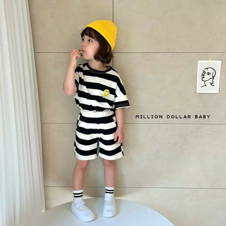 Million Dollar Baby - Korean Children Fashion - #Kfashion4kids - Big Smile Top Bottom Set - 11