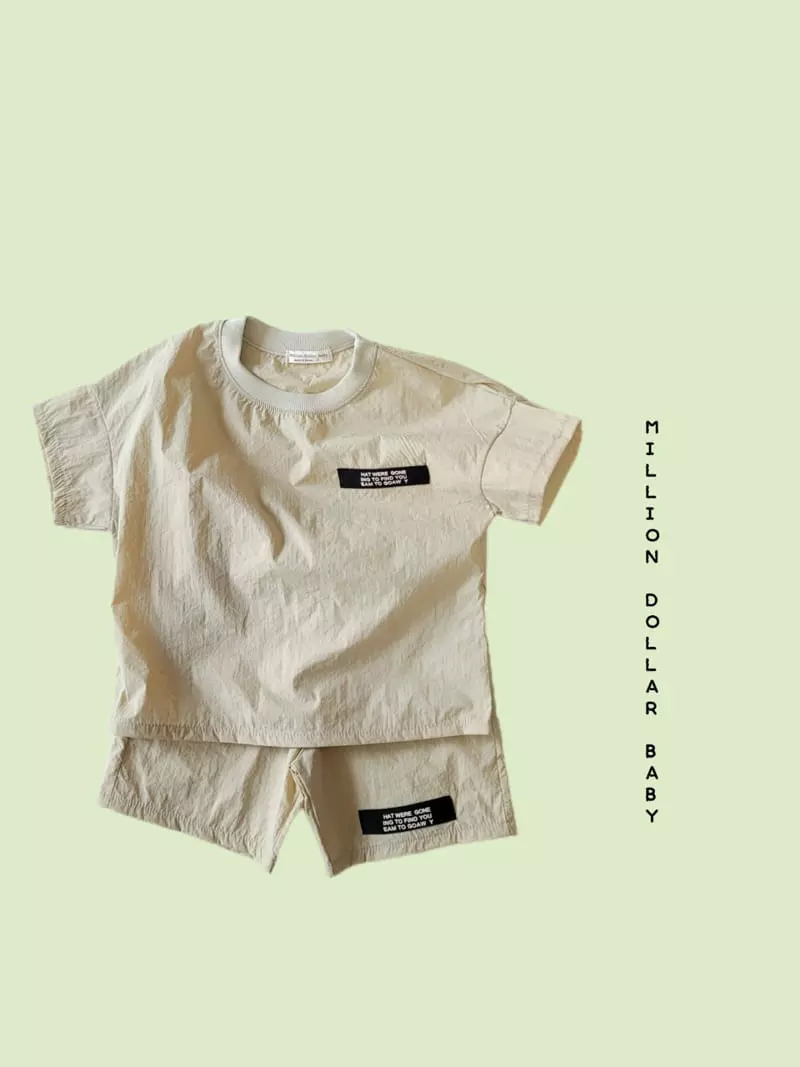 Million Dollar Baby - Korean Children Fashion - #discoveringself - Wind Patch Tee - 3