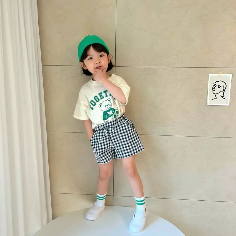Million Dollar Baby - Korean Children Fashion - #kidsstore - Castle Check Shorts - 11