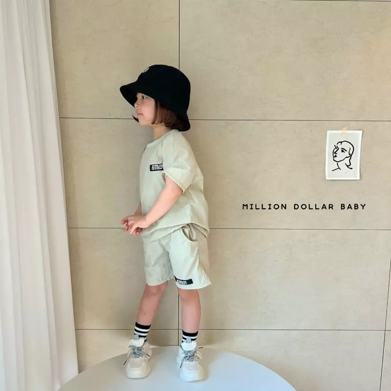 Million Dollar Baby - Korean Children Fashion - #kidsstore - Wind Patch Shorts - 7