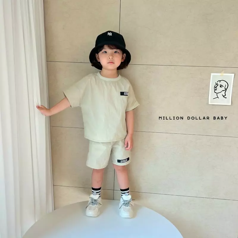 Million Dollar Baby - Korean Children Fashion - #prettylittlegirls - Wind Patch Tee - 12