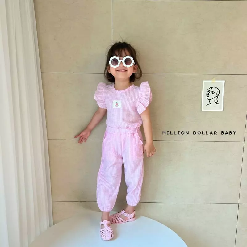 Million Dollar Baby - Korean Children Fashion - #prettylittlegirls - Cherry Top Bottom Set - 11