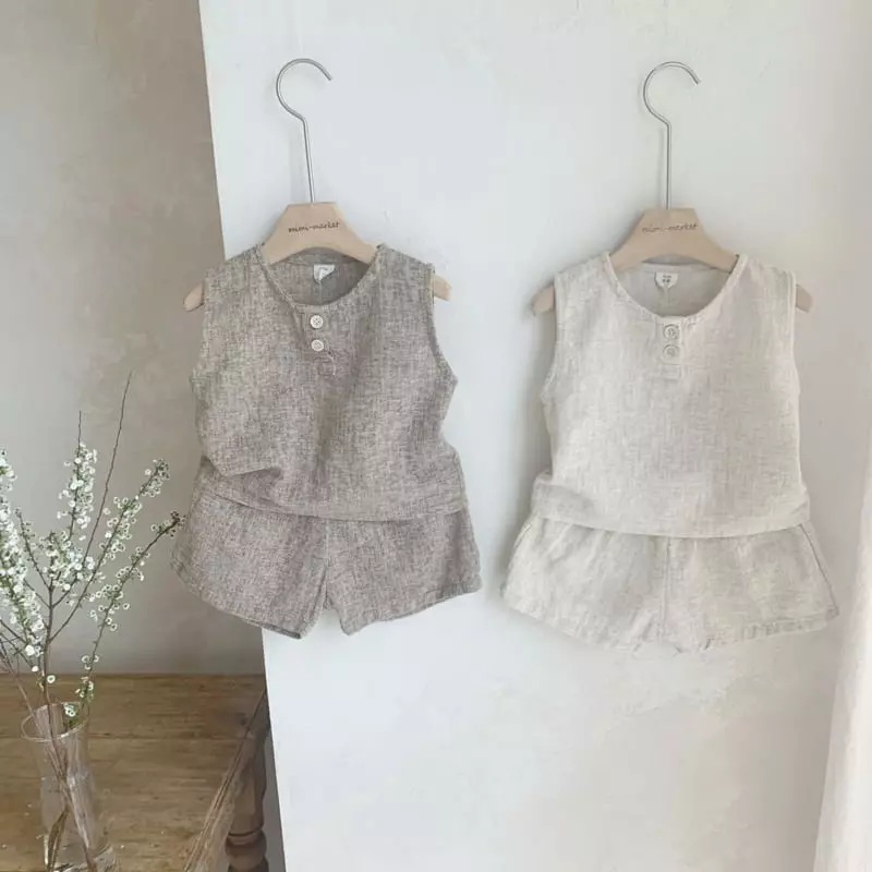 Mimi Market - Korean Baby Fashion - #babyboutique - Lami Top Bottom Set - 9