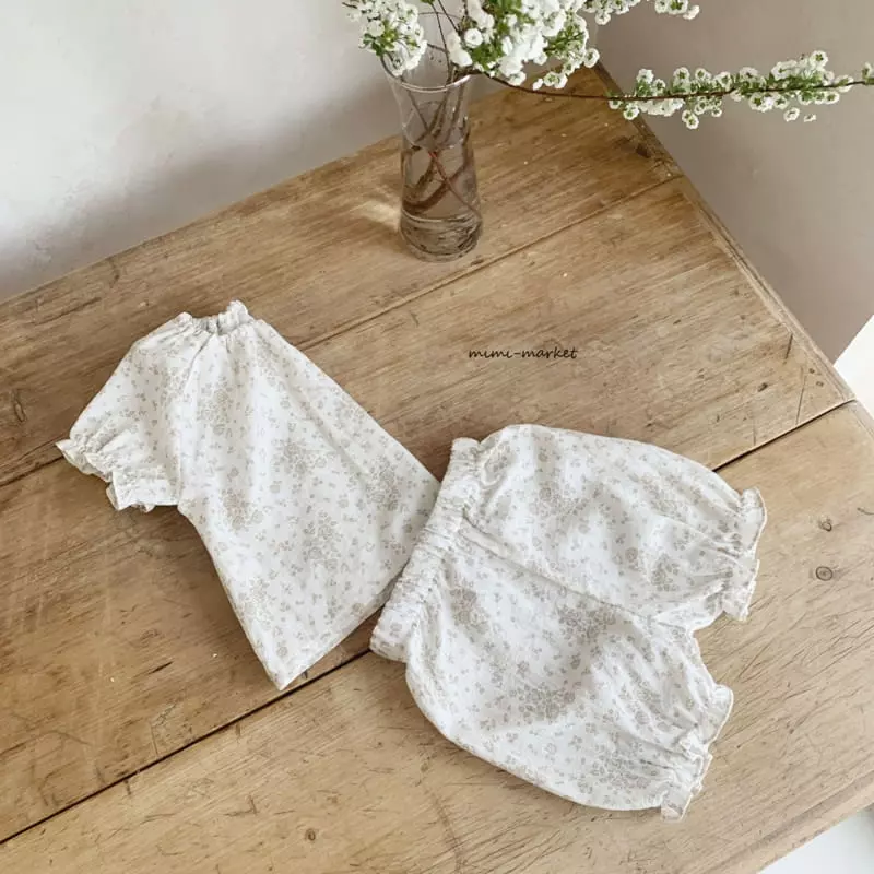 Mimi Market - Korean Baby Fashion - #babyfever - Bread Top Bottom Set - 11