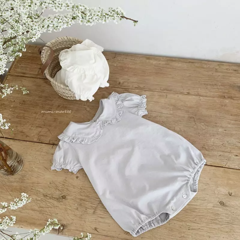 Mimi Market - Korean Baby Fashion - #babyfever - Anne Collar Bodysuit - 10