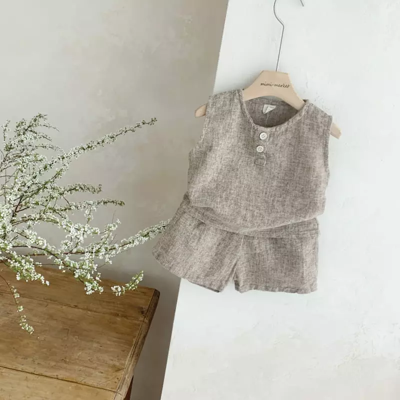 Mimi Market - Korean Baby Fashion - #babylifestyle - Lami Top Bottom Set