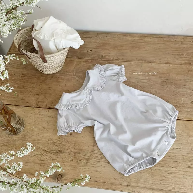 Mimi Market - Korean Baby Fashion - #babylifestyle - Anne Collar Bodysuit - 12