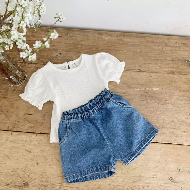 Mimi Market - Korean Baby Fashion - #babylifestyle - Denim Shorts - 8