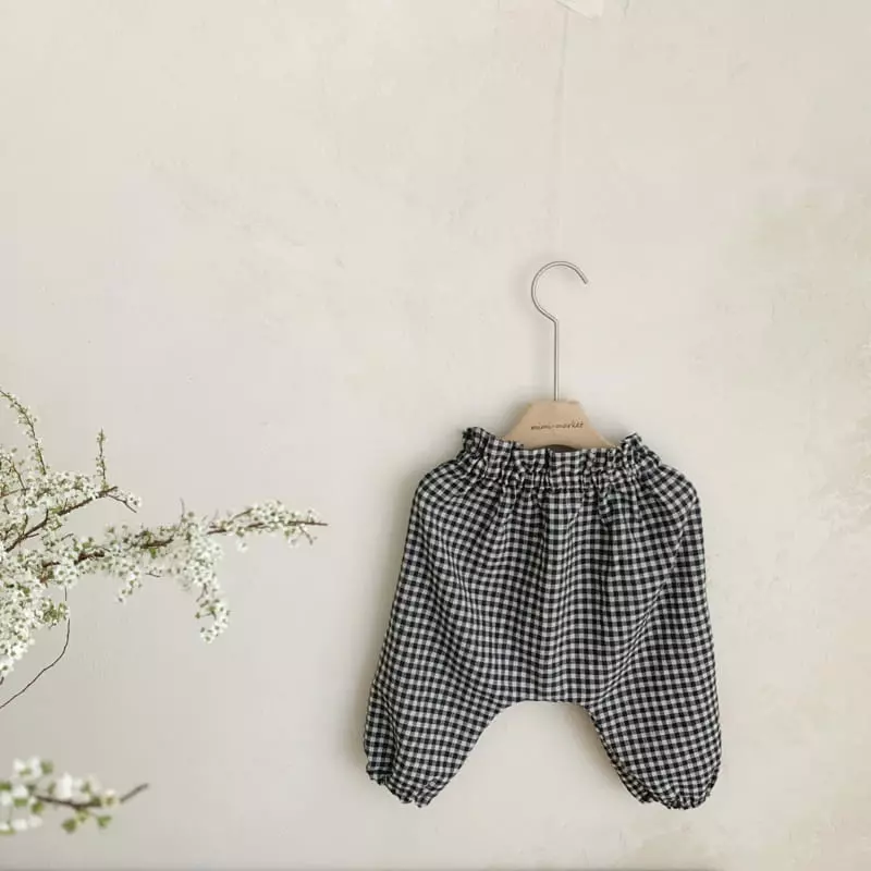 Mimi Market - Korean Baby Fashion - #babylifestyle - Check Pants - 7