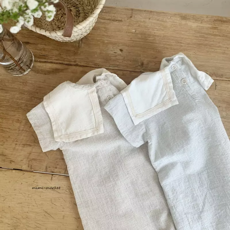 Mimi Market - Korean Baby Fashion - #babyoninstagram - Marine Bodysuit