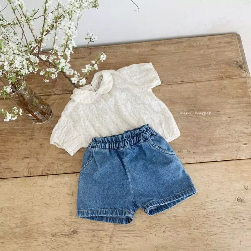 Mimi Market - Korean Baby Fashion - #babyootd - Denim Shorts - 10