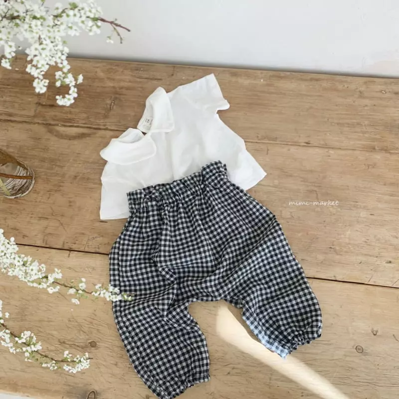 Mimi Market - Korean Baby Fashion - #babyoutfit - Check Pants - 10