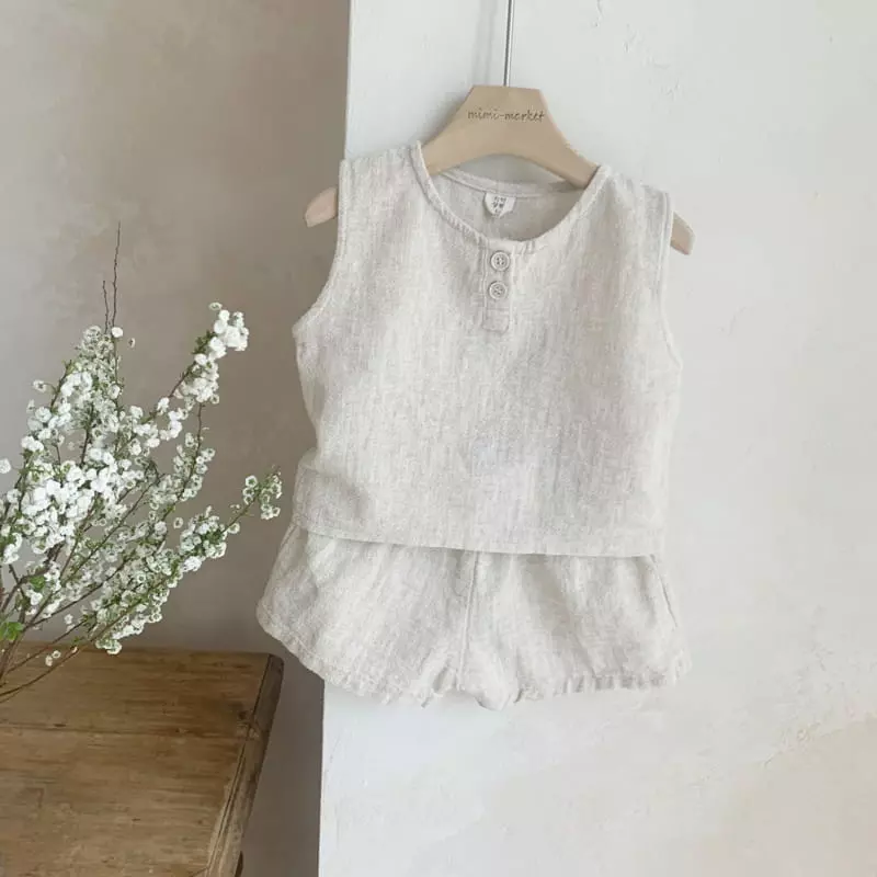 Mimi Market - Korean Baby Fashion - #babywear - Lami Top Bottom Set - 6