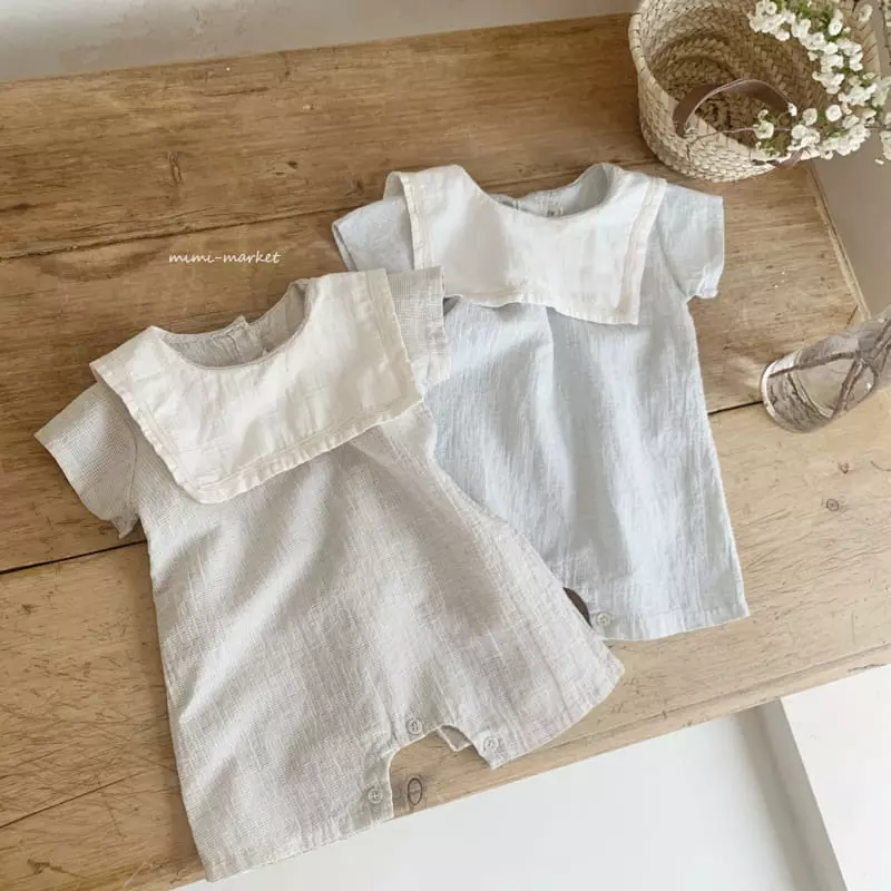 Mimi Market - Korean Baby Fashion - #onlinebabyshop - Marine Bodysuit - 7