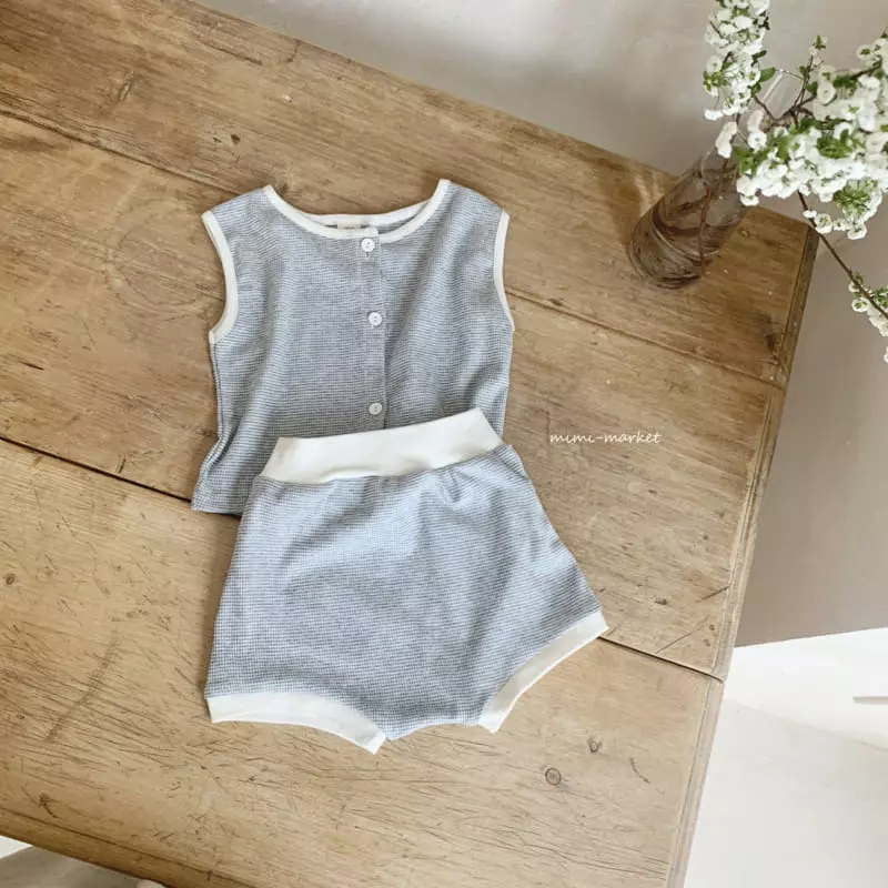 Mimi Market - Korean Baby Fashion - #onlinebabyshop - Jelly Top Bottom Set - 2