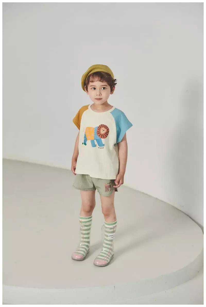 Mimico - Korean Children Fashion - #Kfashion4kids - Lion Tee