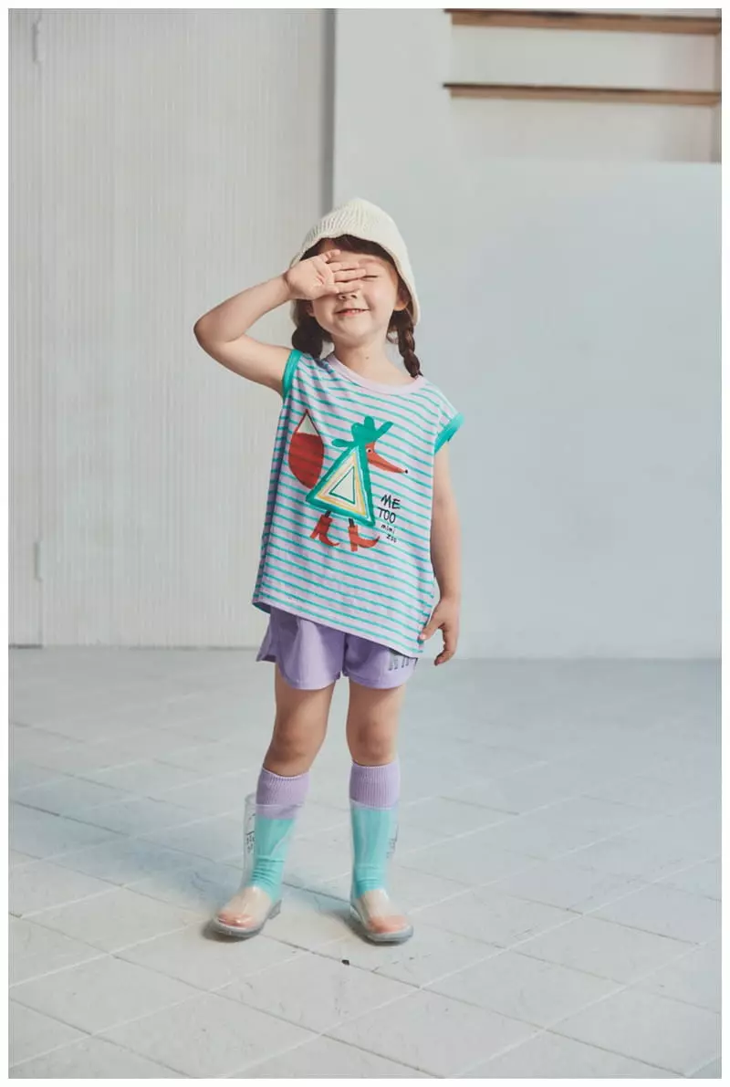 Mimico - Korean Children Fashion - #Kfashion4kids - Long Pin Tee - 6