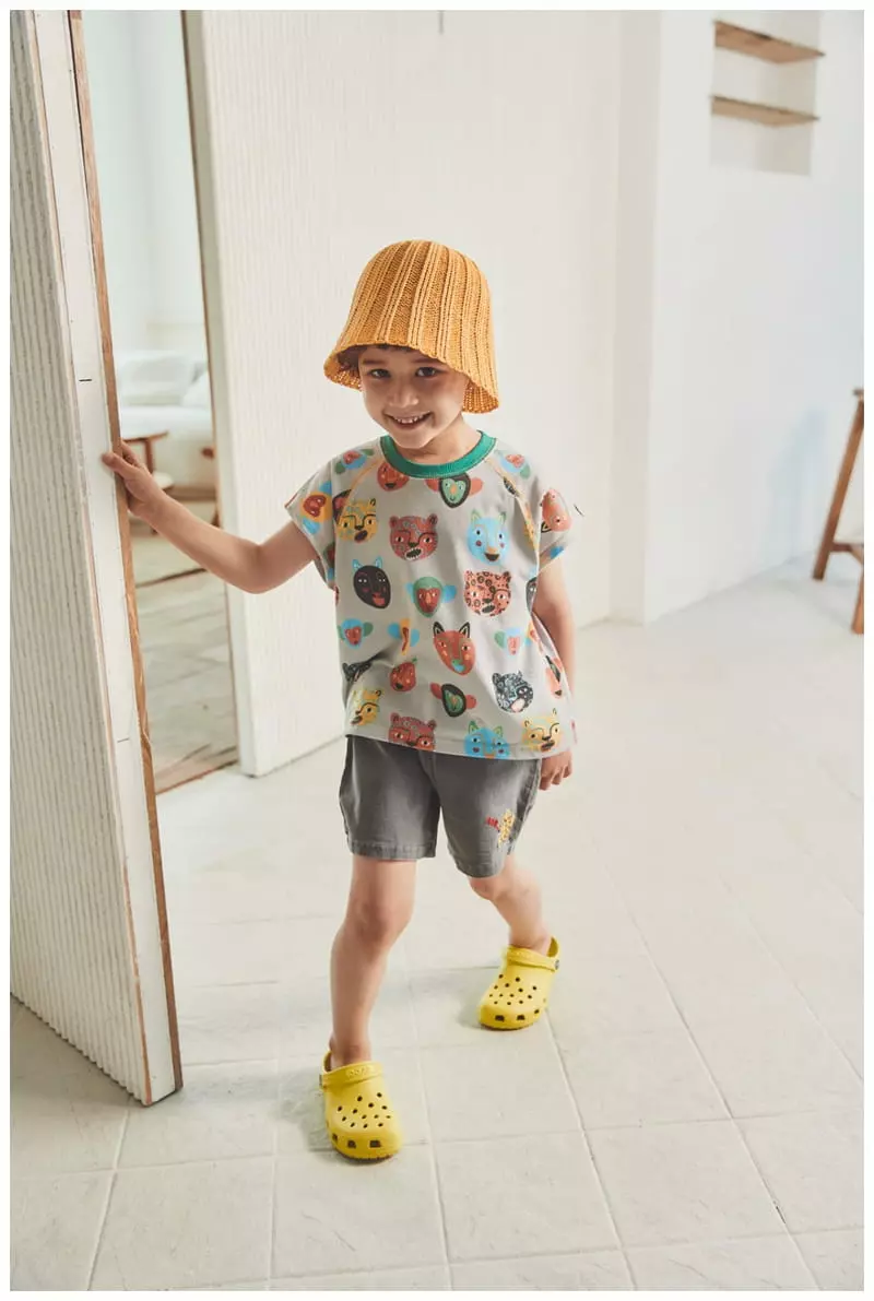 Mimico - Korean Children Fashion - #childrensboutique - Action Mask Tee - 6