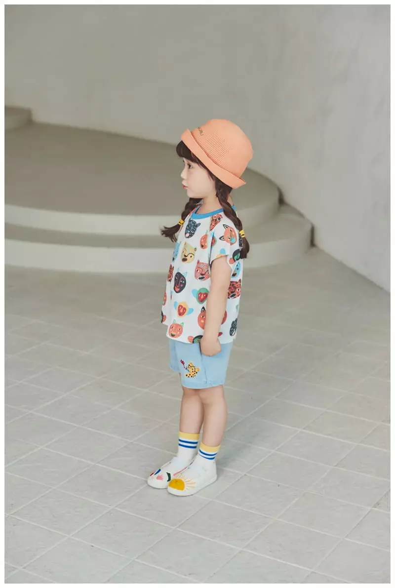 Mimico - Korean Children Fashion - #discoveringself - Action Mask Tee - 8