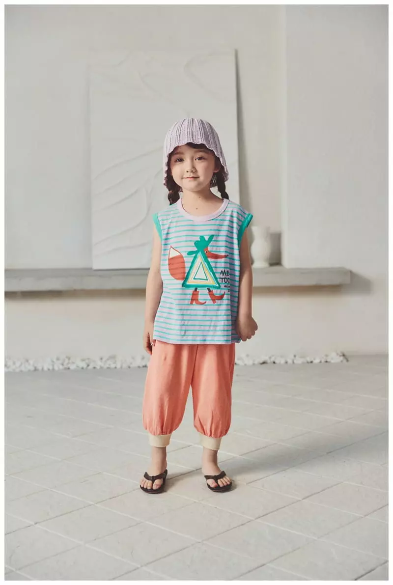 Mimico - Korean Children Fashion - #discoveringself - Summer Span Pants - 2