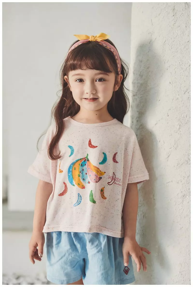 Mimico - Korean Children Fashion - #fashionkids - Banana Tee - 6