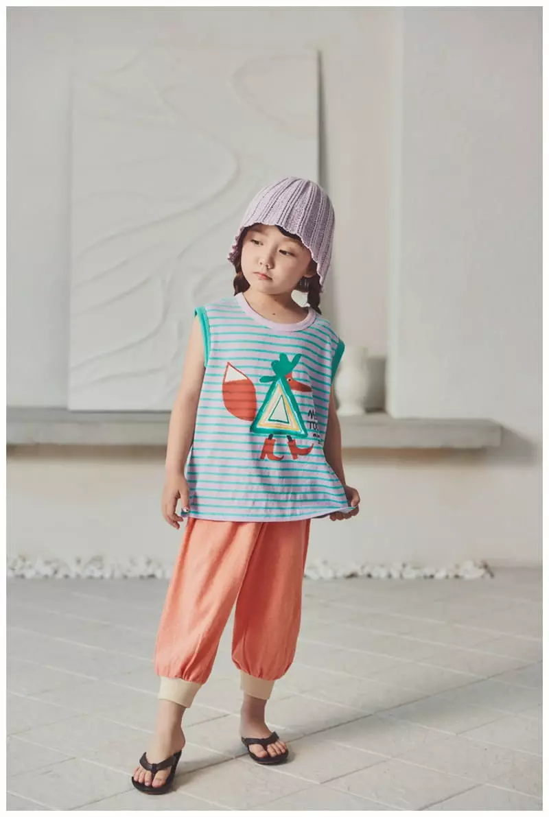 Mimico - Korean Children Fashion - #fashionkids - Summer Span Pants - 4