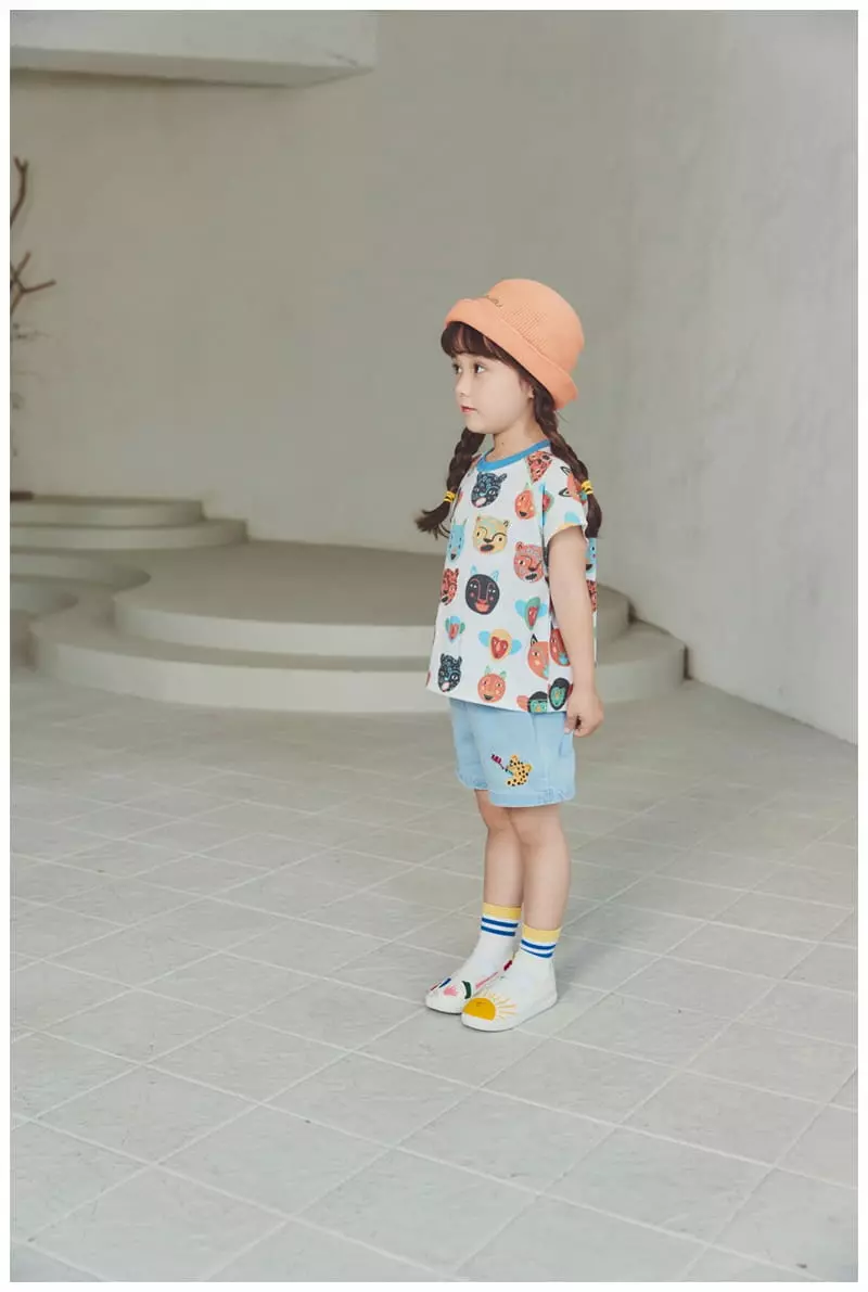 Mimico - Korean Children Fashion - #kidsstore - Action Mask Tee - 11
