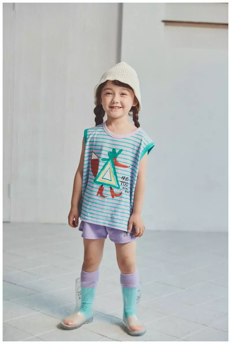 Mimico - Korean Children Fashion - #kidzfashiontrend - Long Pin Tee - 5