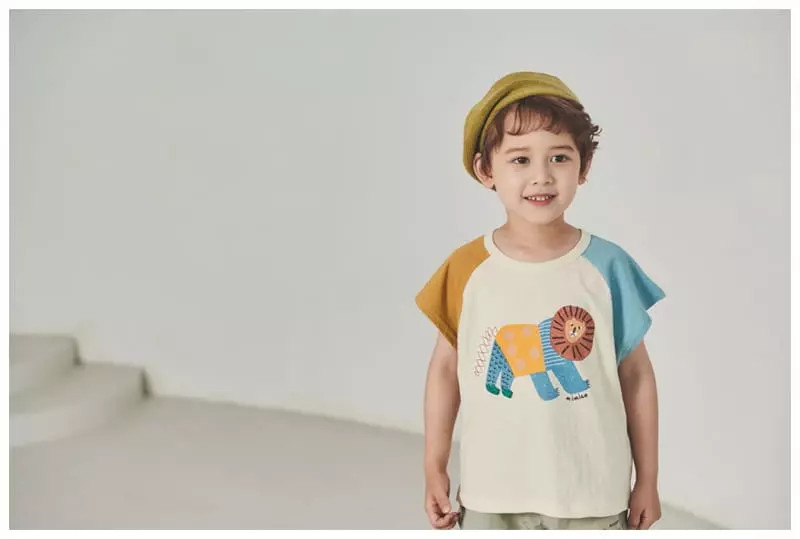 Mimico - Korean Children Fashion - #littlefashionista - Lion Tee - 2