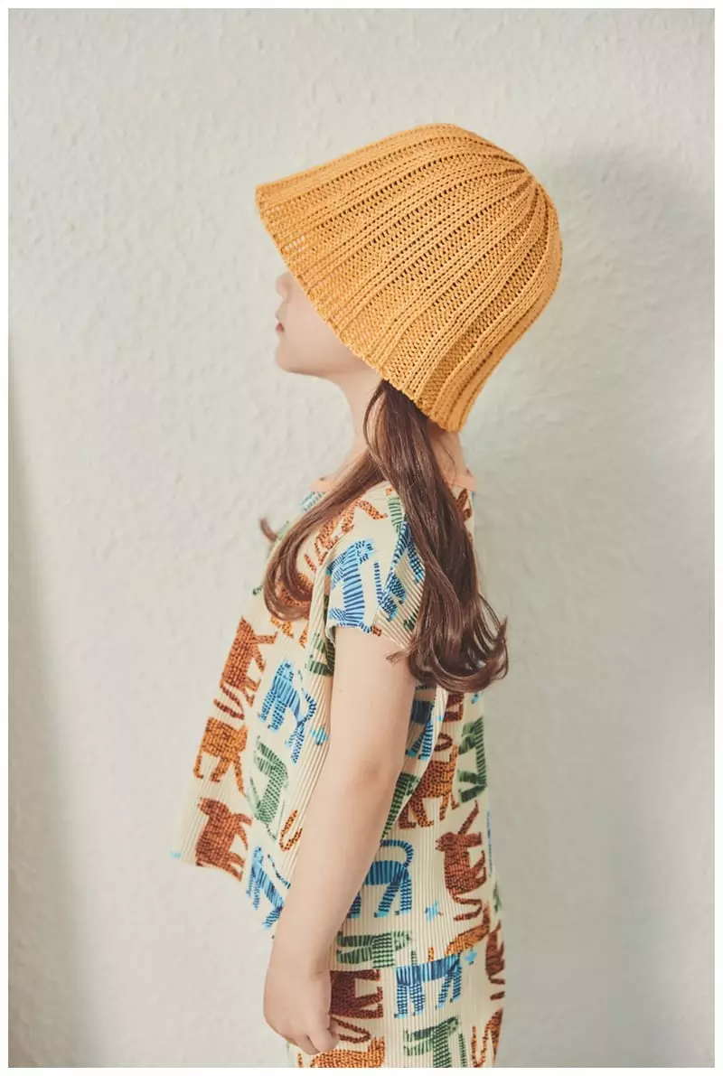 Mimico - Korean Children Fashion - #magicofchildhood - Leopard Wrinkle Top Bottom Set - 7