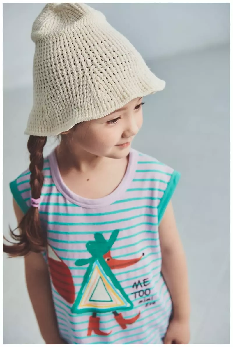 Mimico - Korean Children Fashion - #minifashionista - Long Pin Tee - 9