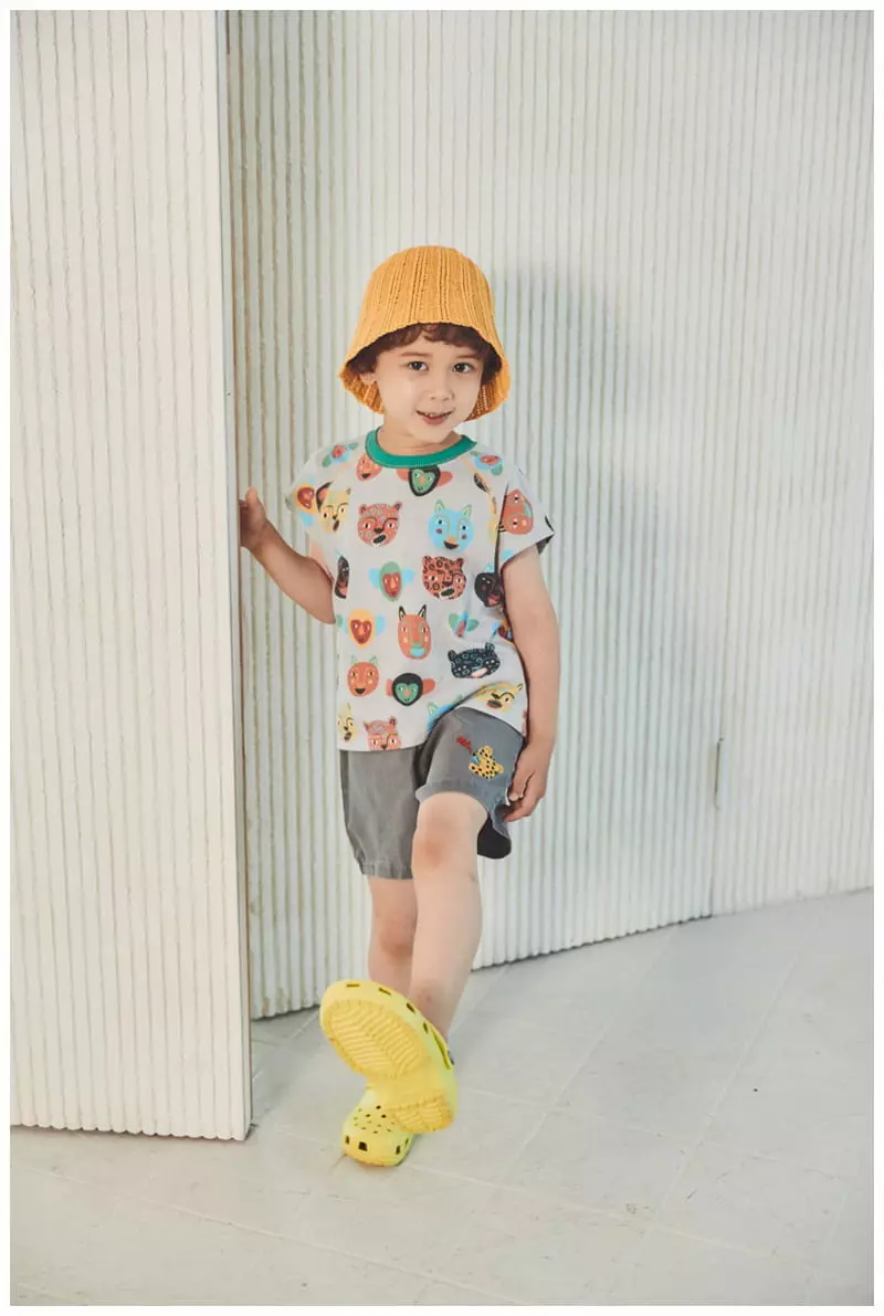 Mimico - Korean Children Fashion - #prettylittlegirls - Action Mask Tee