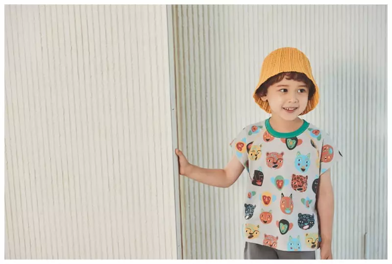 Mimico - Korean Children Fashion - #todddlerfashion - Action Mask Tee - 2