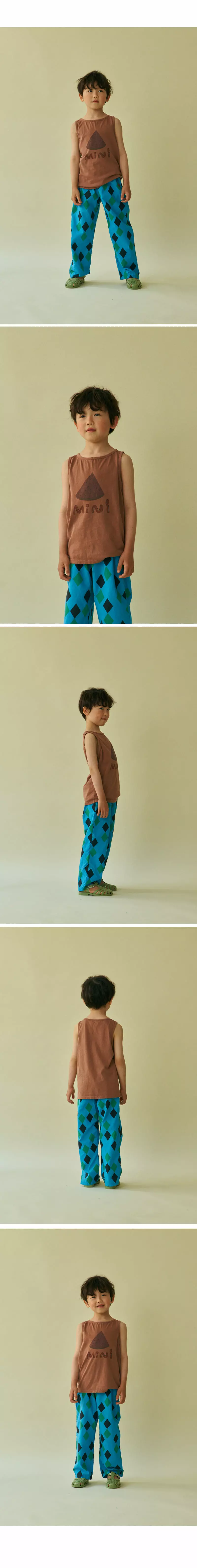 Mini Ps Market - Korean Children Fashion - #Kfashion4kids - Watermelon Dyeing Tank Top - 3