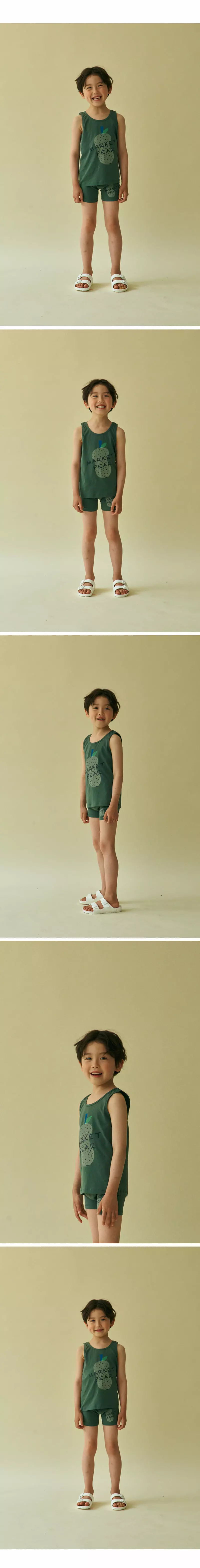 Mini Ps Market - Korean Children Fashion - #discoveringself - Market Pair Underwear Tank Top - 2