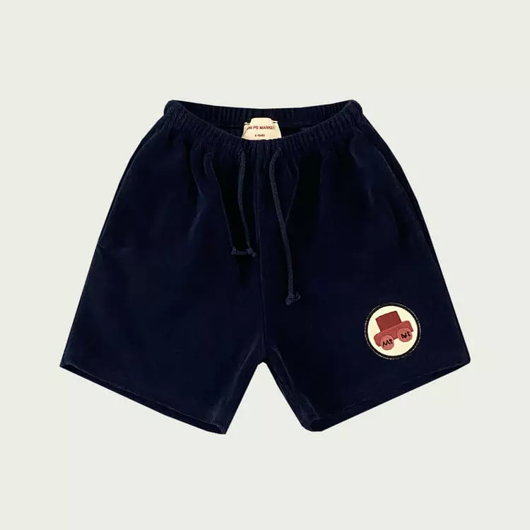 Mini Ps Market - Korean Children Fashion - #fashionkids - Mini Car Wapen Terry Shorts - 3