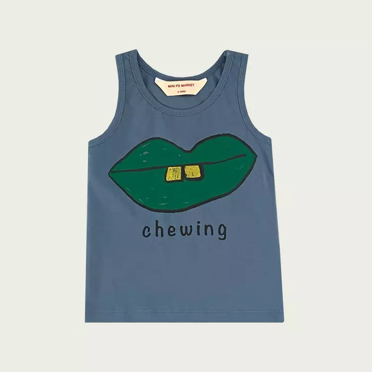 Mini Ps Market - Korean Children Fashion - #kidsshorts - Chuing Underwear Tank Top