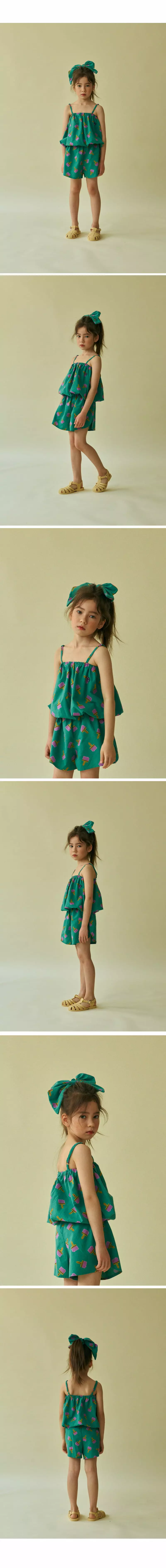 Mini Ps Market - Korean Children Fashion - #todddlerfashion - Brush All Over Woven Tank Top - 2