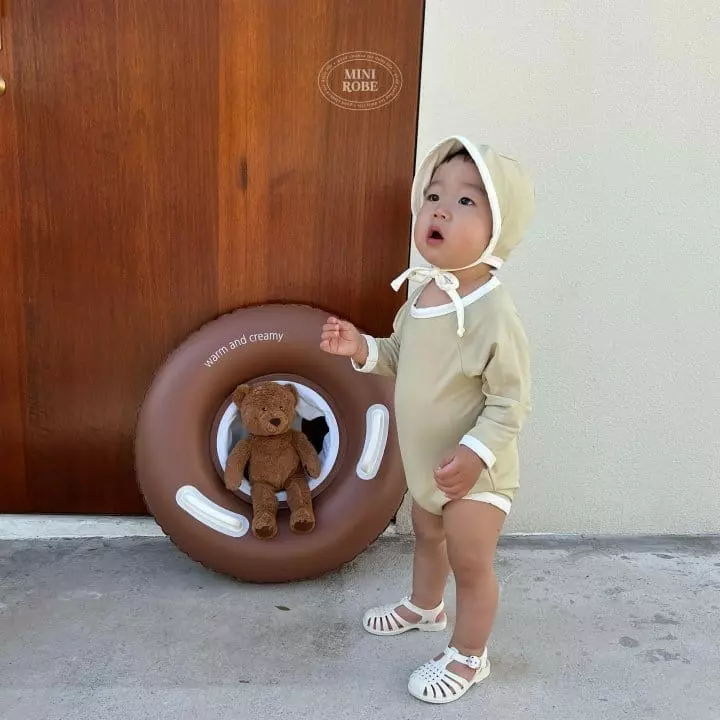 Mini Robe - Korean Baby Fashion - #babyboutique - Swim Bodysuit - 9