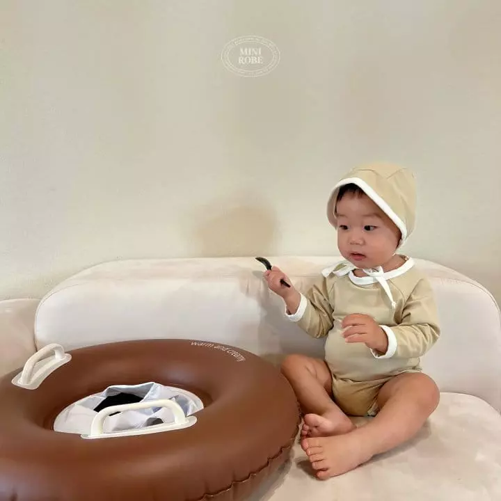 Mini Robe - Korean Baby Fashion - #babyfashion - Swim Bodysuit - 12