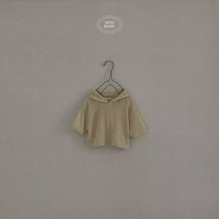 Mini Robe - Korean Baby Fashion - #babyfever - Knit Hoody - 11
