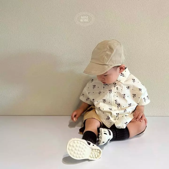Mini Robe - Korean Baby Fashion - #babylifestyle - Hwaii Shirt