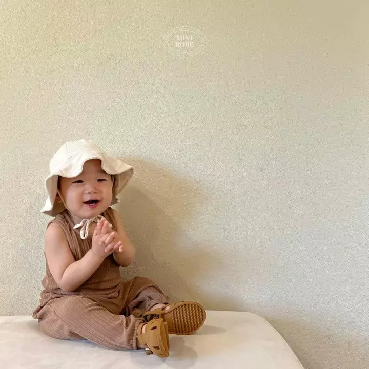 Mini Robe - Korean Baby Fashion - #babyoutfit - Mellow Top Bottom Set - 3