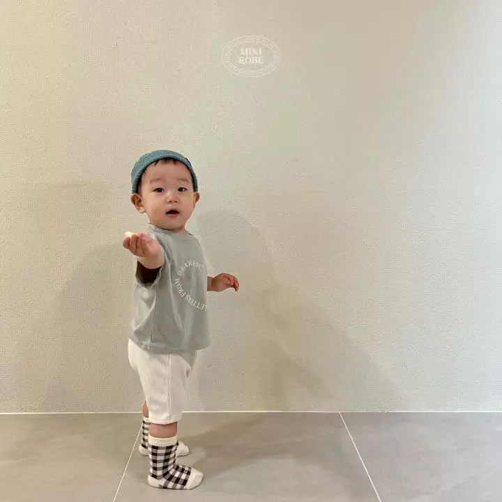 Mini Robe - Korean Baby Fashion - #babyoutfit - Heart Tee