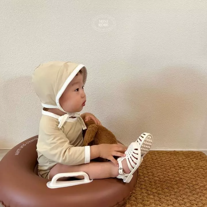 Mini Robe - Korean Baby Fashion - #babywear - Swim Bodysuit - 5