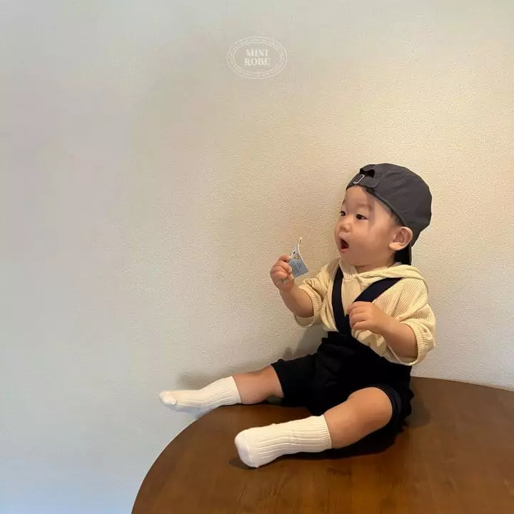 Mini Robe - Korean Baby Fashion - #babywear - Knit Hoody - 3