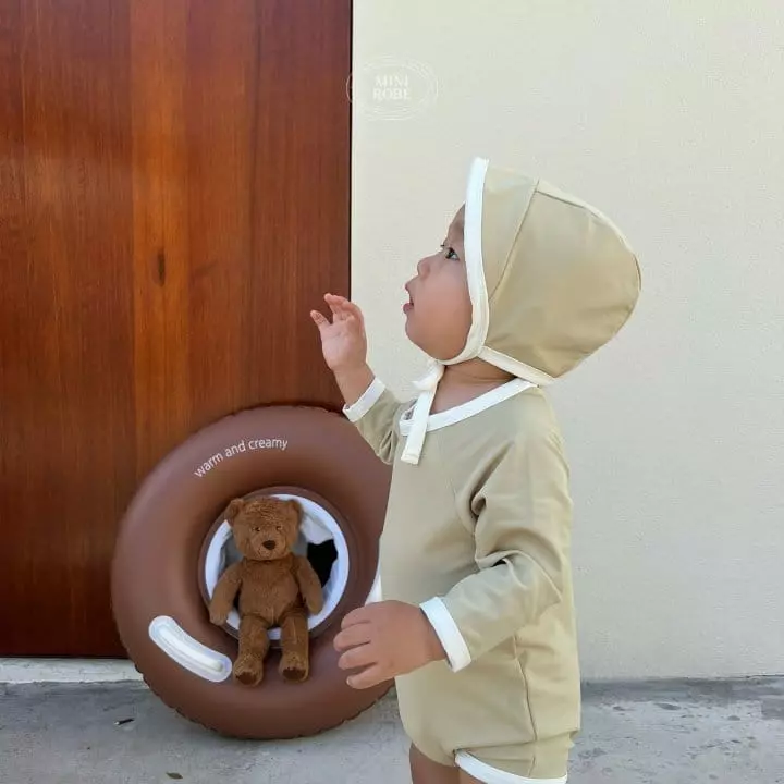 Mini Robe - Korean Baby Fashion - #onlinebabyboutique - Swim Bodysuit - 6