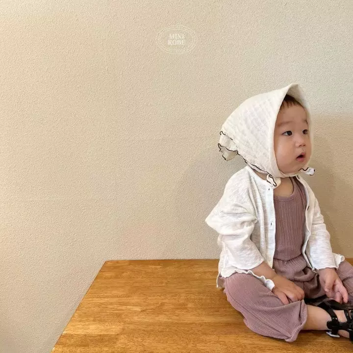 Mini Robe - Korean Baby Fashion - #onlinebabyboutique - Mellow Top Bottom Set - 5