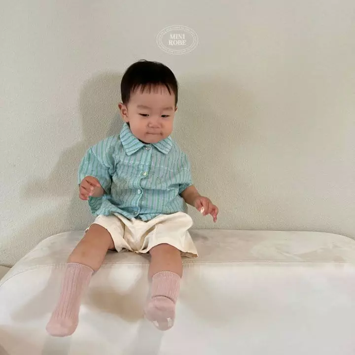 Mini Robe - Korean Baby Fashion - #onlinebabyshop - Hwaii Shirt - 8