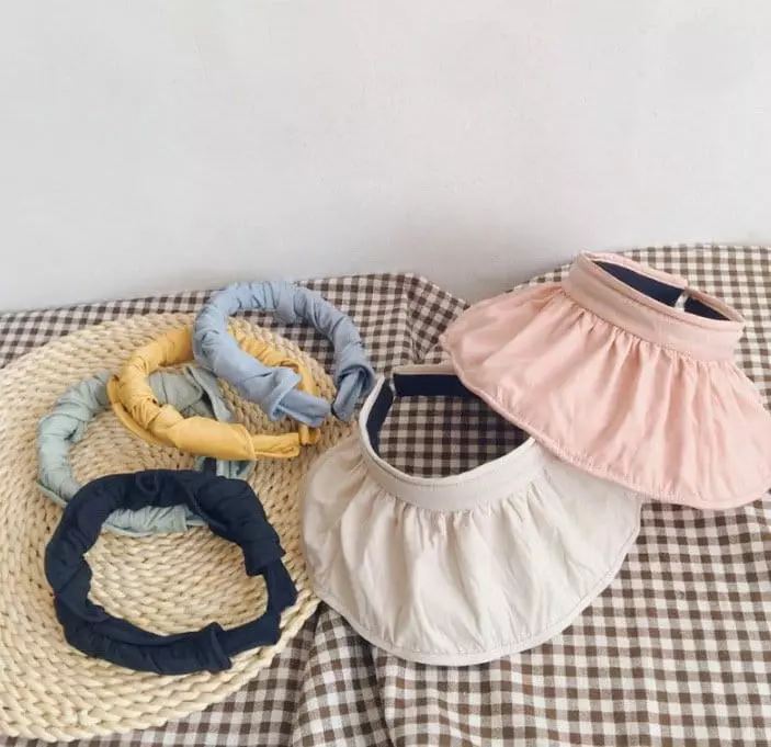 Miso - Korean Children Fashion - #Kfashion4kids - Frill Sun Cap - 2